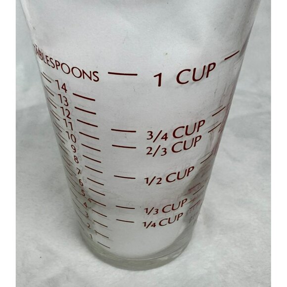 General Electric GE P7 Cleans Electrically Oven Federal Glass Measuring Cup 1963 - Picture 9 of 10